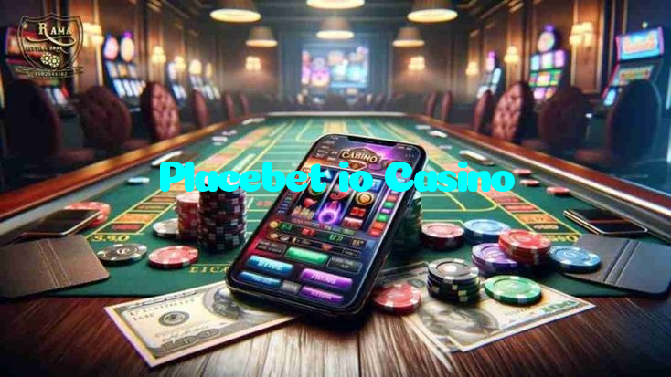 Placebet io Casino casino presented on mobile device in Pakistan with slots and live games